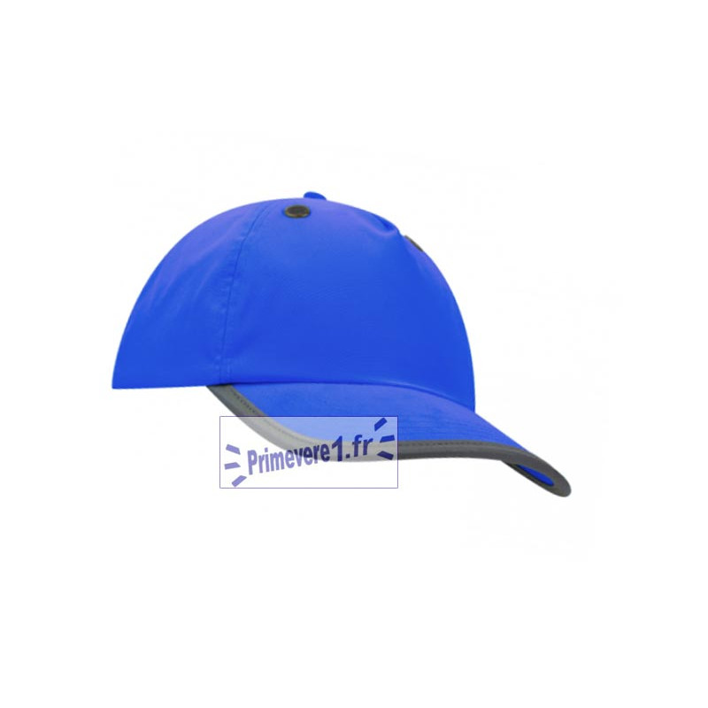 casquette bleu royal avec coque de sécurité casquette bleu royal avec coque de sécurité