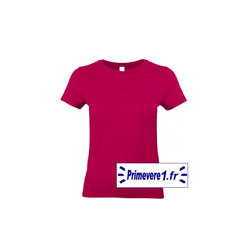 Tee shirt femme couleur Sorbet Tee shirt femme couleur Sorbet