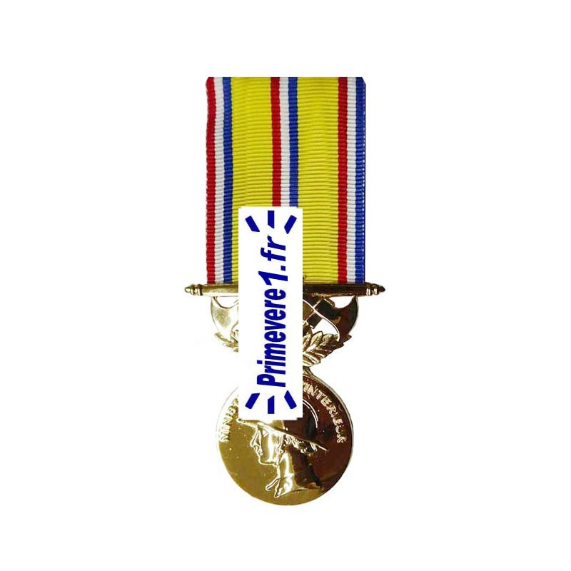 Médaille Vermeil Sapeurs-pompiers 30 ans d'ancienneté Médaille Vermeil Sapeurs-pompiers 30 ans d'ancienneté