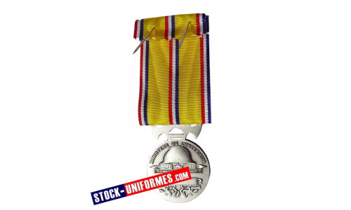 Médaille Argent Sapeurs-pompiers 20 ans d'ancienneté
