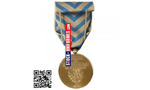 Médaille Ordonnance Reconnaissance de la Nation agrafe OPERATIONS EXTERIEURES