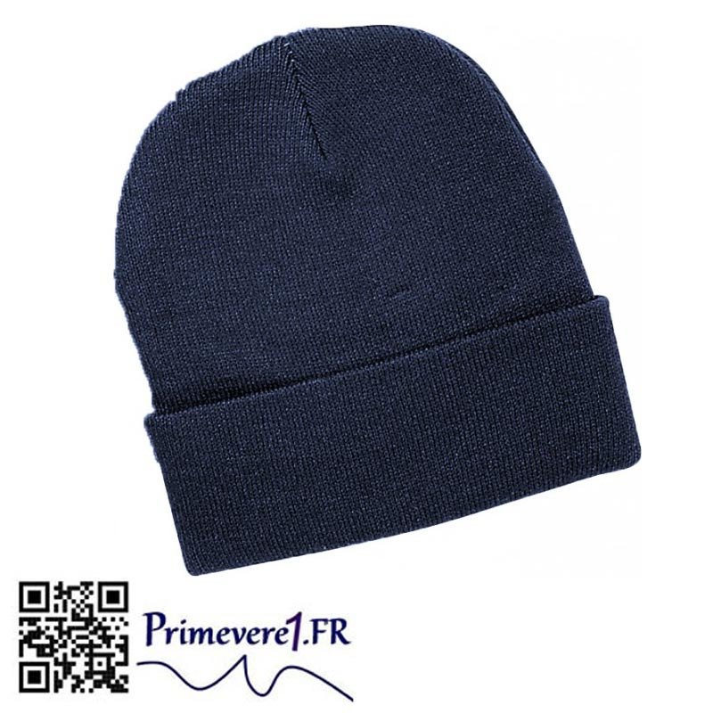 Bonnet marin couleur bleu foncé Bonnet marin couleur bleu foncé