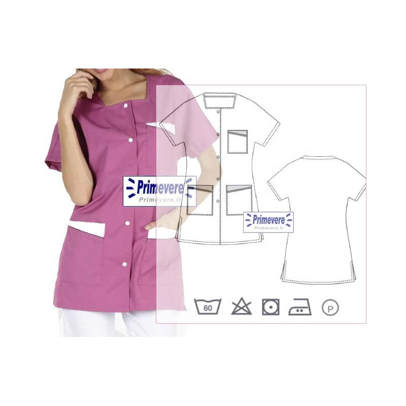 Tunique médicale rosa Tunique médicale rosa